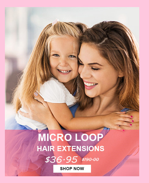 2022 Mother's Day hair extensions clip in